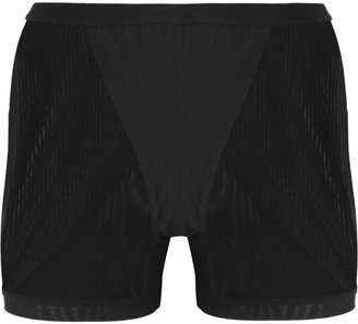 Rick Owens Stretch-mesh shorts