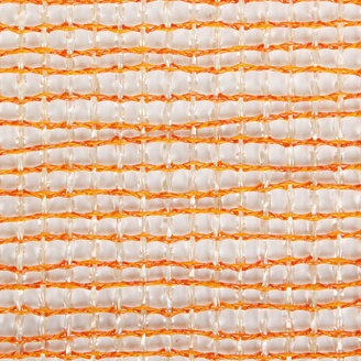 Chilewich Woven Lattice Rectangle Placemat - Citrus Orange