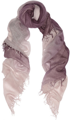 Chan Luu Ombré cashmere and silk-blend scarf