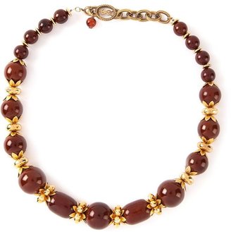 Saint Laurent Vintage beaded necklace