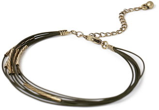 Forever 21 beaded multi-cord bracelet