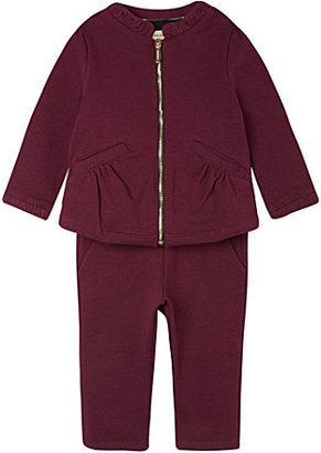 Burberry Check detail tracksuit 9-36 months