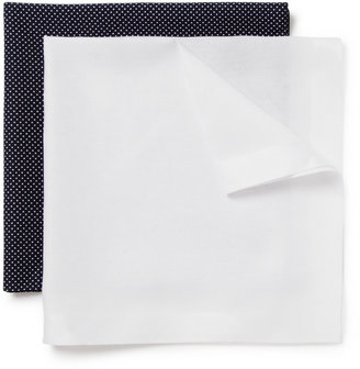 Derek Rose Two-Pack Cotton Handkerchiefs