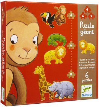 Djeco Marmoset & Friends Giant Puzzles (19 pc)
