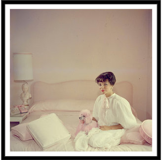 Pink Accessory by Slim Aarons (Framed Giclee)