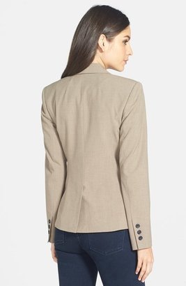 Halogen One-Button Suit Jacket (Regular & Petite)