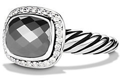 David Yurman Noblesse Ring with Hematine and Diamonds