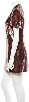 Ellery Sequin Cape Sleeve Dress w/ Tags