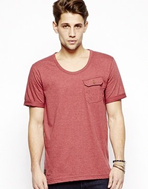 Voi Jeans T-Shirt With Chest Pocket