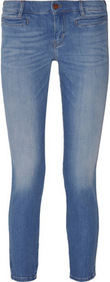 MiH Jeans The Paris cropped mid-rise straight-leg jeans