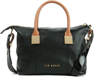 Ted Baker Fauna exotic metal squares small tote