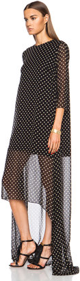 Jenni Kayne Elbow Sleeve Silk Dress