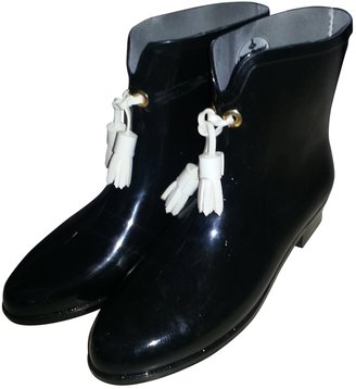 Vivienne Westwood Black Rubber Boots