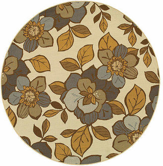Covington Home Dogwood Indoor/Outdoor Round Rug