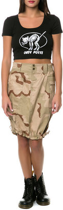 Rothco The Womens Knee Length Skirt in Tri Color Desert Camo