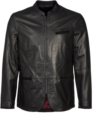 John Varvatos Leather jacket black