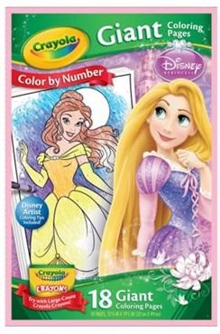 Crayola Disney Princess Giant Colouring Pages