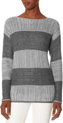 The Limited Texture Stripe Sweater