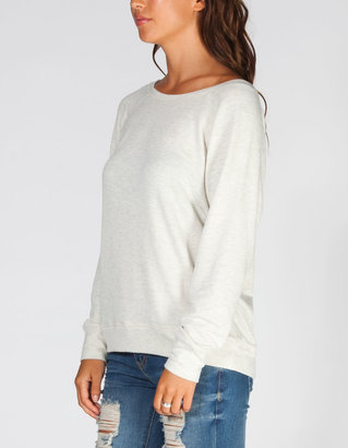 Full Tilt Essential Womens Cozy Sweatshirt