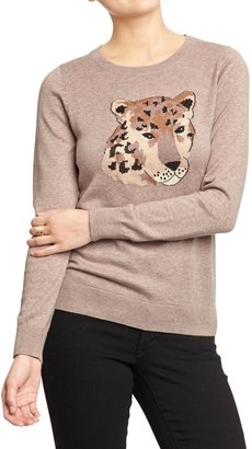 Old Navy Women's Animal-Graphic Sweaters