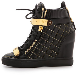 Giuseppe Zanotti Quilted Lorenz Sneakers
