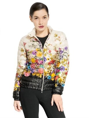 Moncler Alisia Nylon Floral Jacket