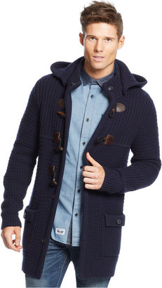 Armani Jeans Hooded Toggle Sweater