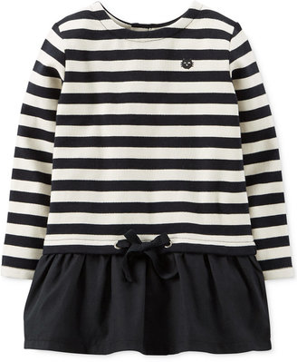 Carter's Little Girls' French Terry Striped Tunic