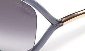 Tom Ford 'Whitney' 64mm Open Side Sunglasses
