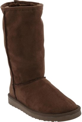Old Navy Girls Sueded Faux-Fur Lined Boots