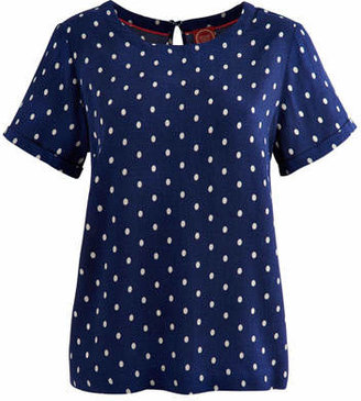 Joules Clothing Joules Outlet Womens Top Navy Spot