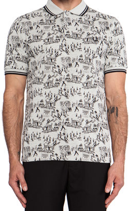 Fred Perry Margate Collection Whitsun Weekend Print Shirt