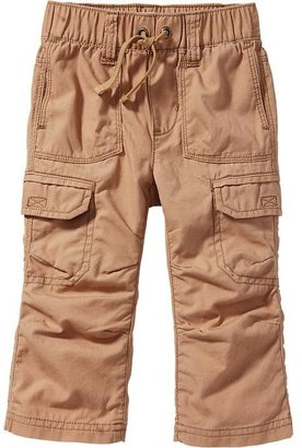 Old Navy Cotton Canvas Pull-On Cargo Pants for Baby