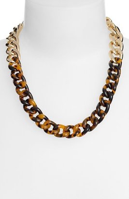 Nordstrom Two-Tone Curb Link Necklace
