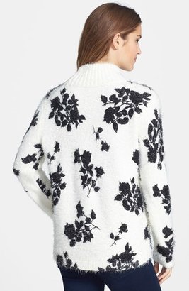 Vince Camuto 'Shadow Bouquet' Eyelash Knit Sweater