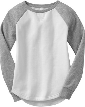 Old Navy Girls Raglan-Sleeve Sweatshirts