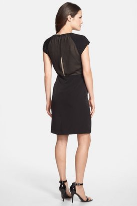 Calvin Klein Split Bodice Dress