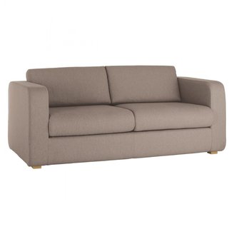 Porto fabric 3 seater sofa bed