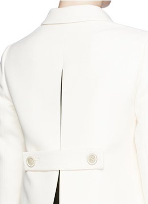 Nobrand Inverted pleat back swing coat