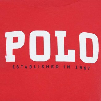 Ralph Lauren Ralph LaurenBoys red Polo Print Top