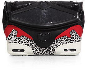 Alexander Wang Sneaker-Style Leather & Stingray Clutch