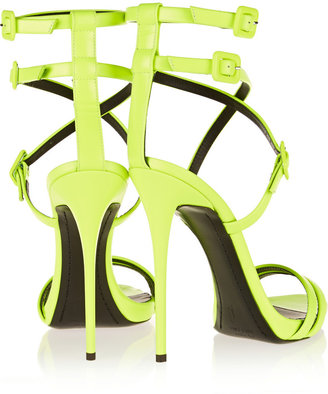 Giuseppe Zanotti Neon leather sandals