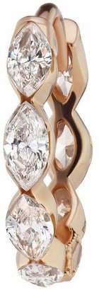 Maria Tash 8Mm Invisible Set Diamond Marquise Eternity Hoop Earring