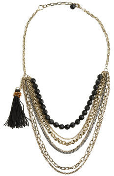 Arden B Multi Layered Chain Necklace