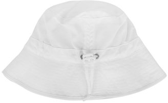 Snapper Rock White Bucket Sun Hat