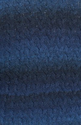 John Varvatos Cable Knit Crewneck Sweater