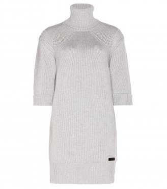 Burberry Wool And Cashmere-blend Sweater Dress