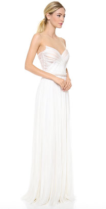 J. Mendel Isadora Hand Pleated Gown