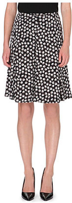 Diane von Furstenberg Rosalita printed stretch-silk skirt