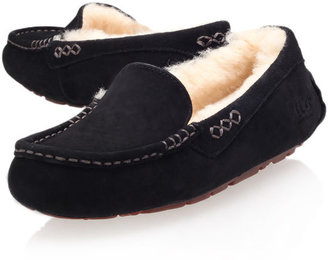 UGG Black Ansley Driving Slippers